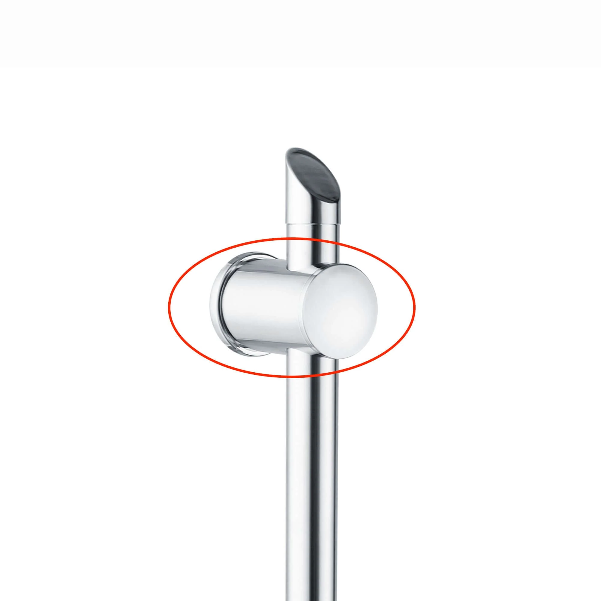 Adjustable top bracket for S08 - chrome - Image 2