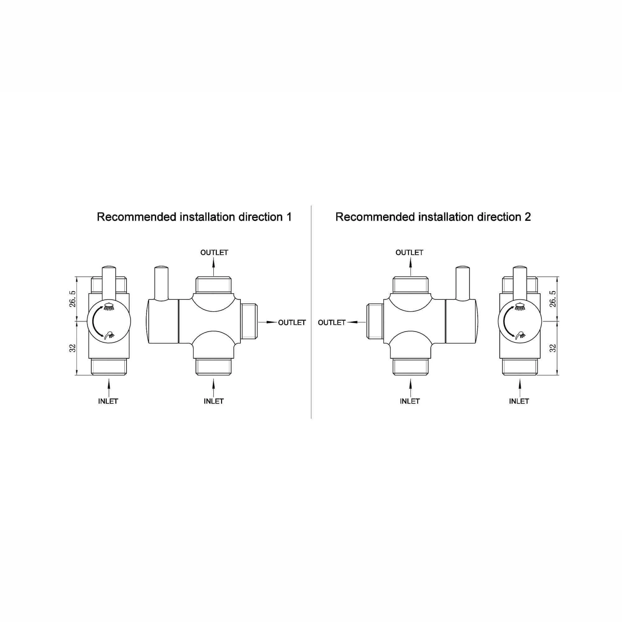 Diverter for G16 - chrome - Image 2