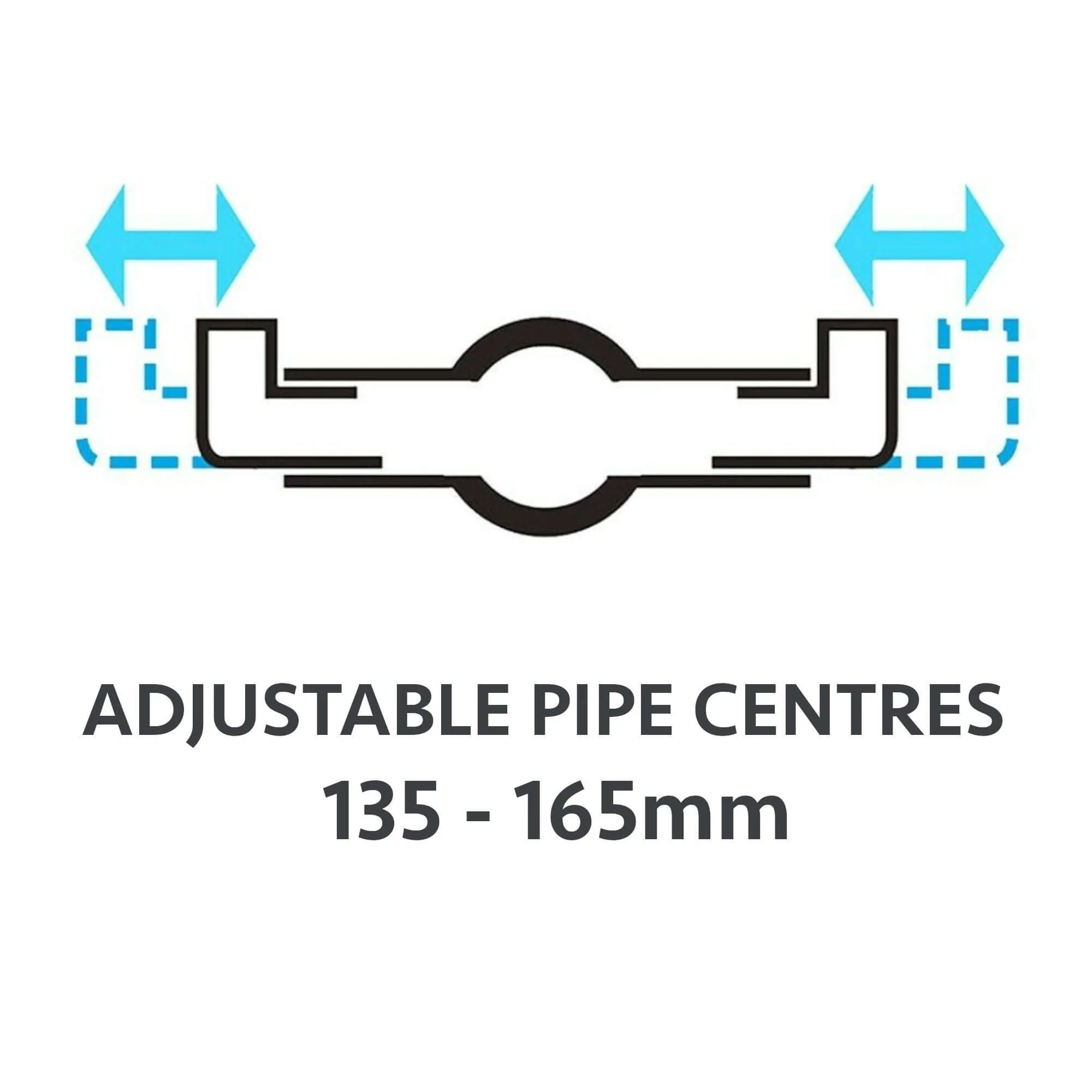 Dulwich traditional exposed thermostatic concentric shower valve top or bottom outlet - chrome - Image 3