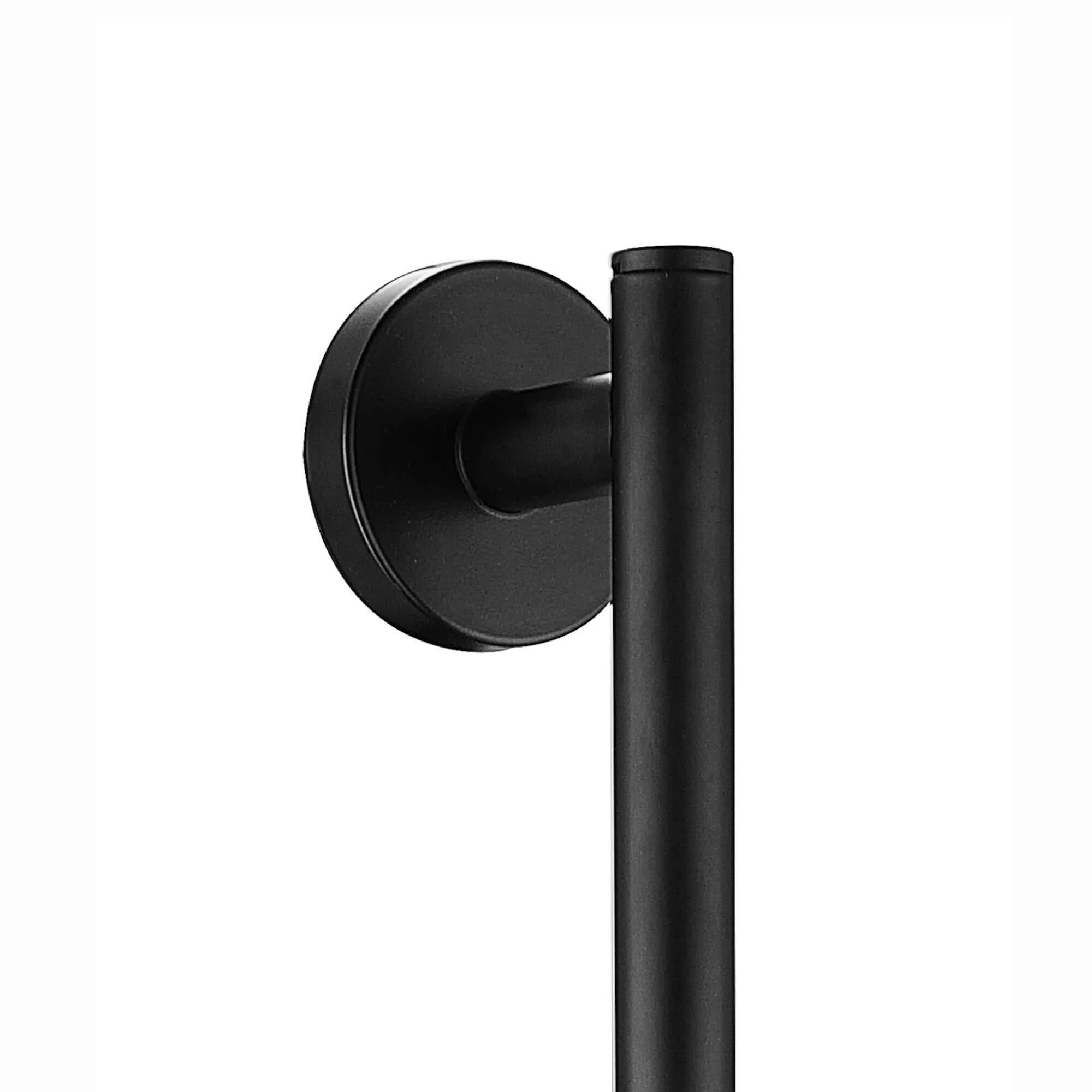 Modern shower slider rail with bracket - matt black - Image 3
