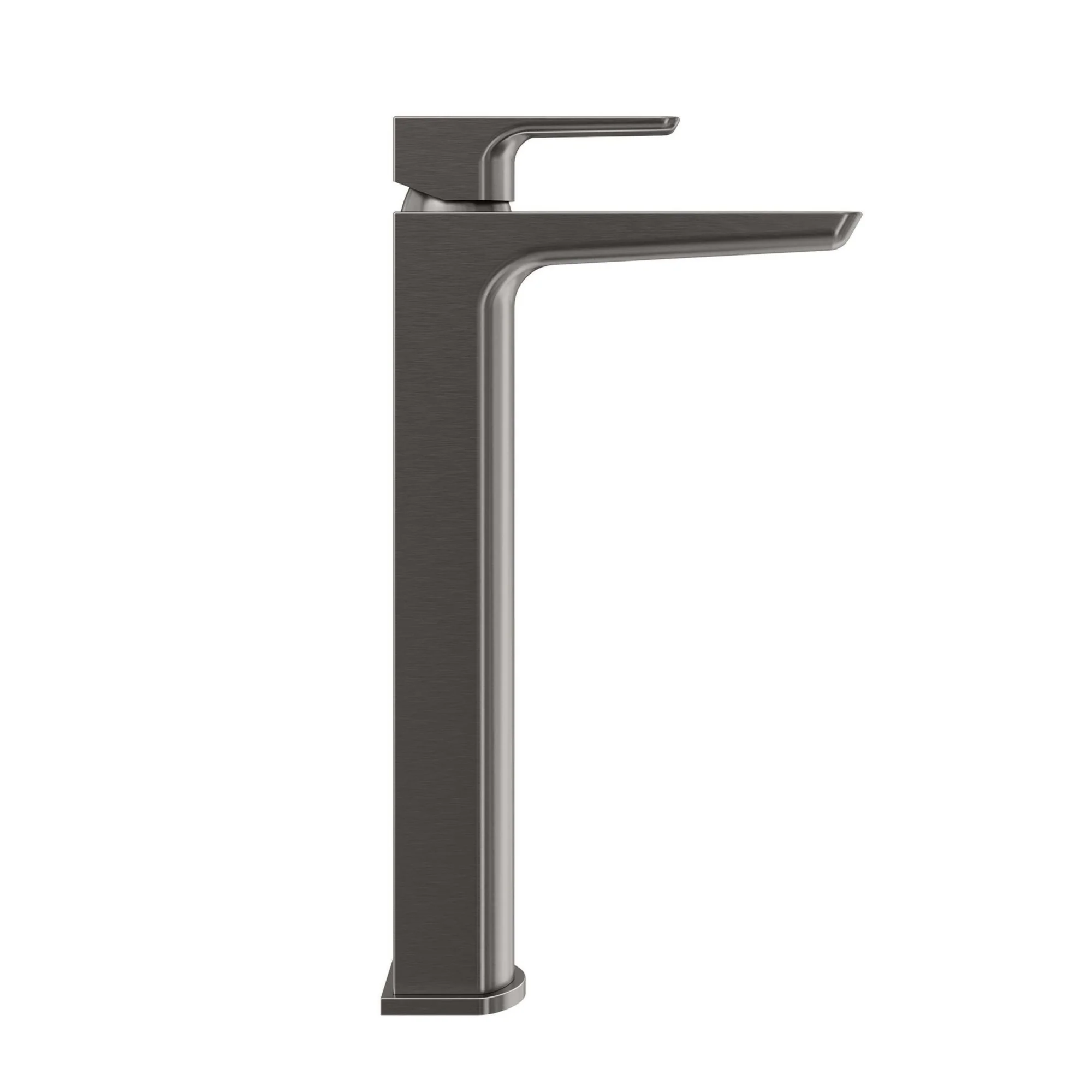 Mykonos basin mixer tap high rise - gunmetal grey - Image 2
