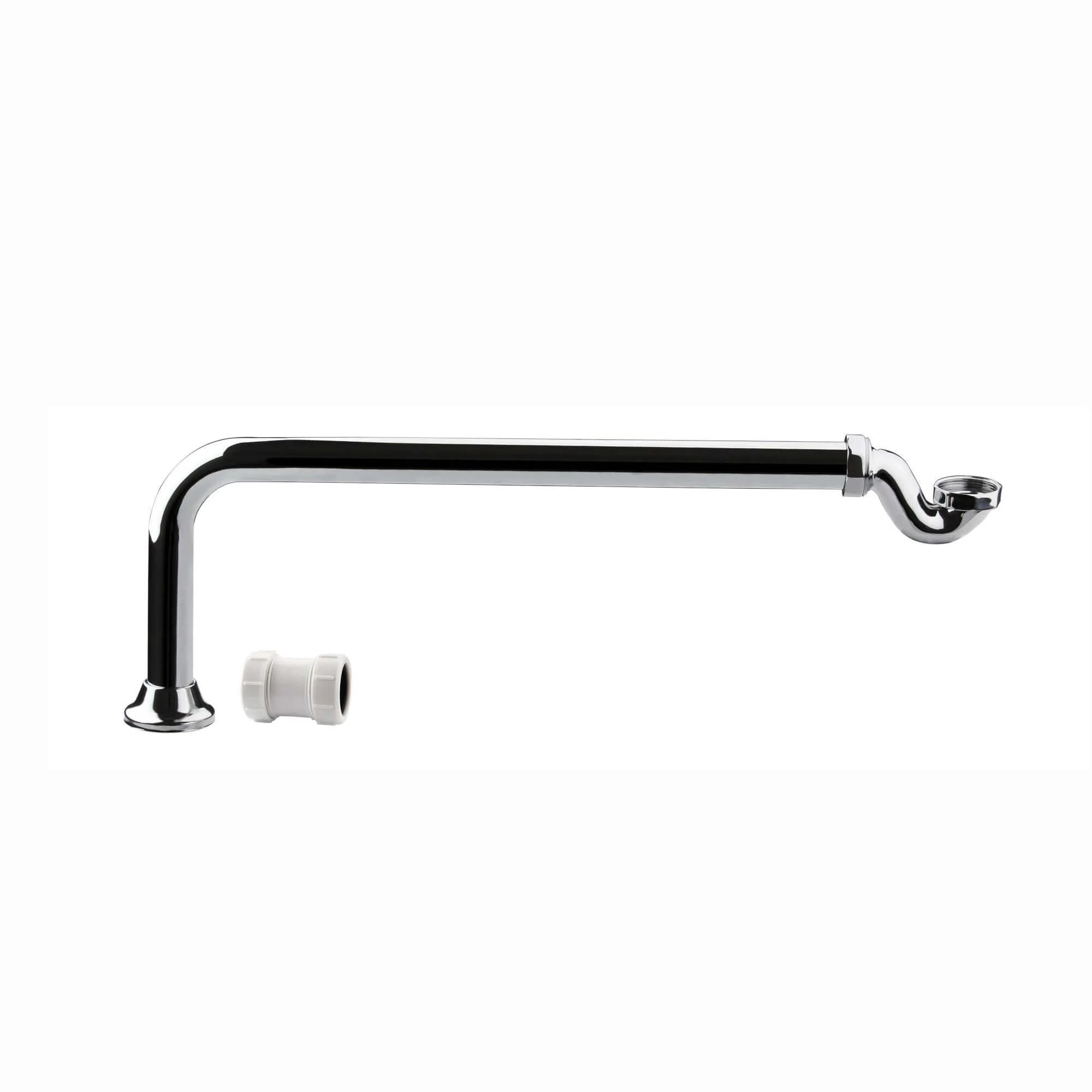 Roll top bath pack incl. exposed bath waste, shrouds and bath trap - chrome - Image 6