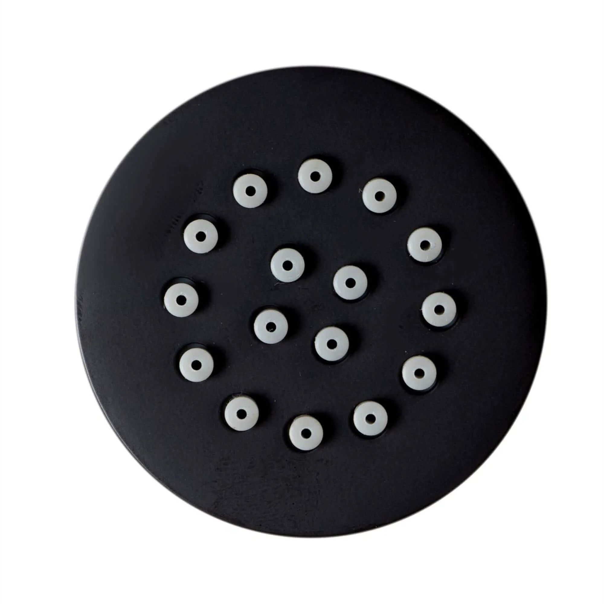 Round shower body jet - matt black - Image 4
