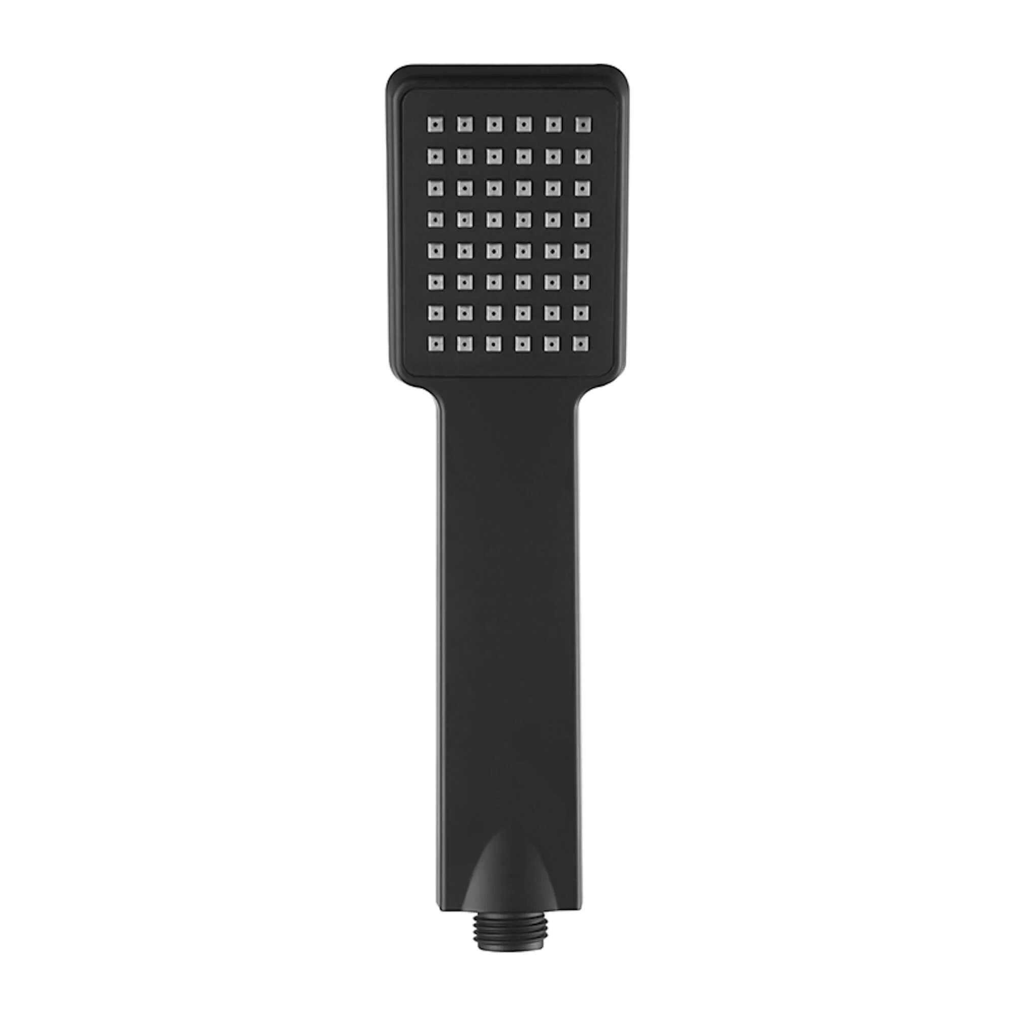 Square paddle hand shower - matt black - Image 3