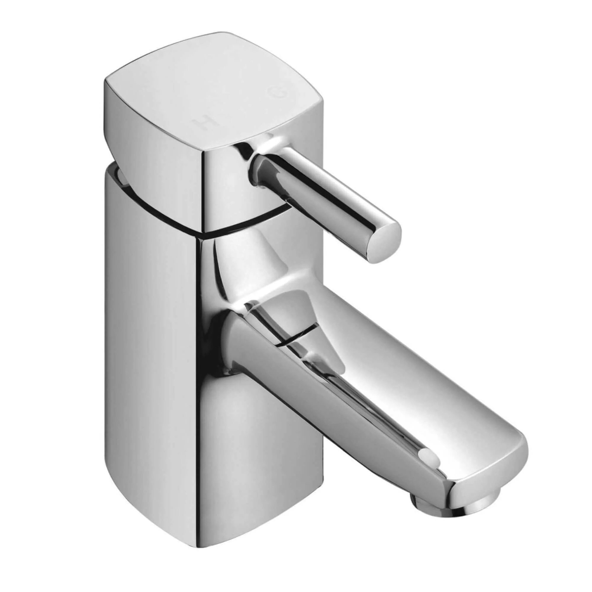 Stella bath shower mixer tap + basin mixer tap pack - chrome - Image 3
