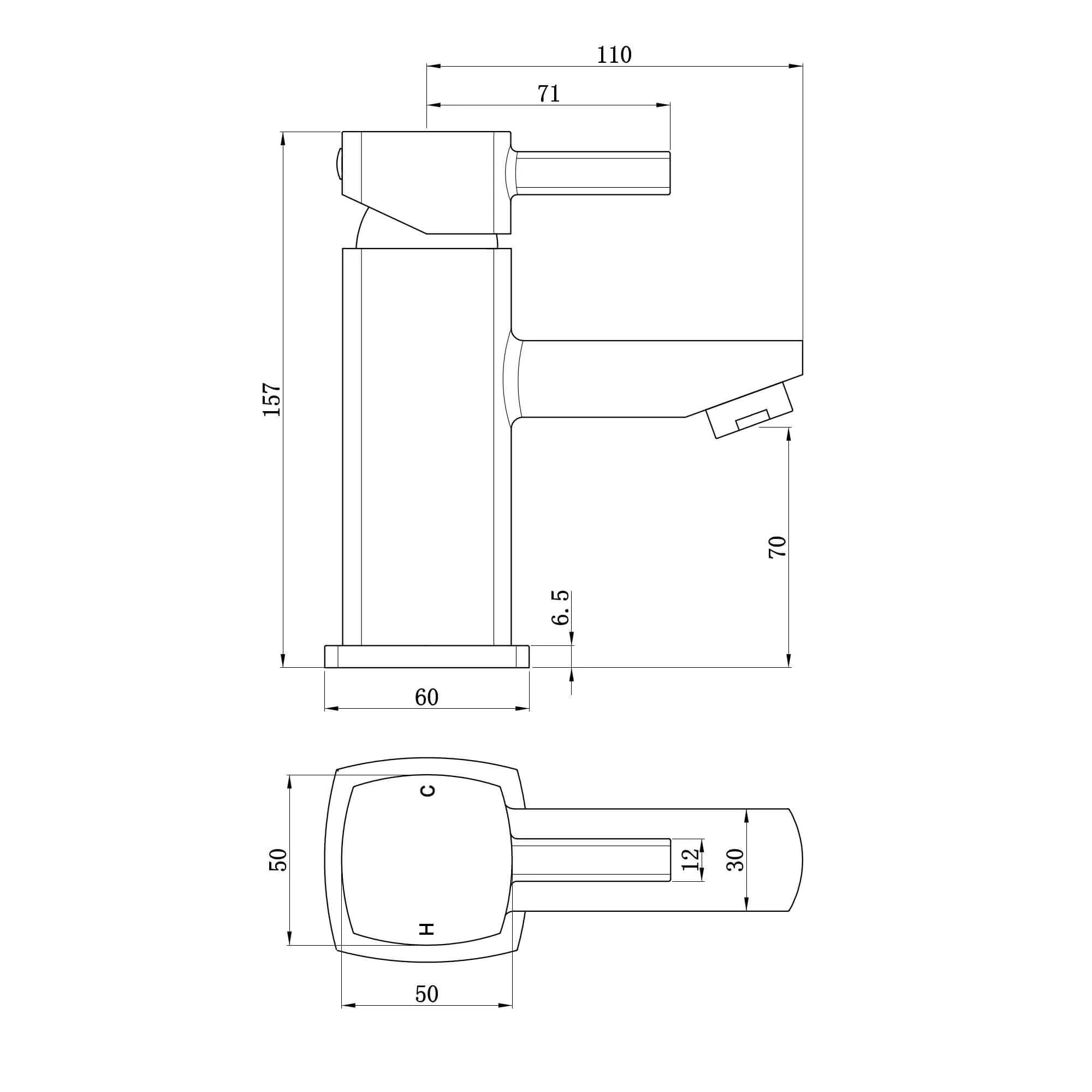 Stella bundle incl. bath shower mixer tap with dual riser rail, basin mixer, bath and basin wastes - chrome - Image 8