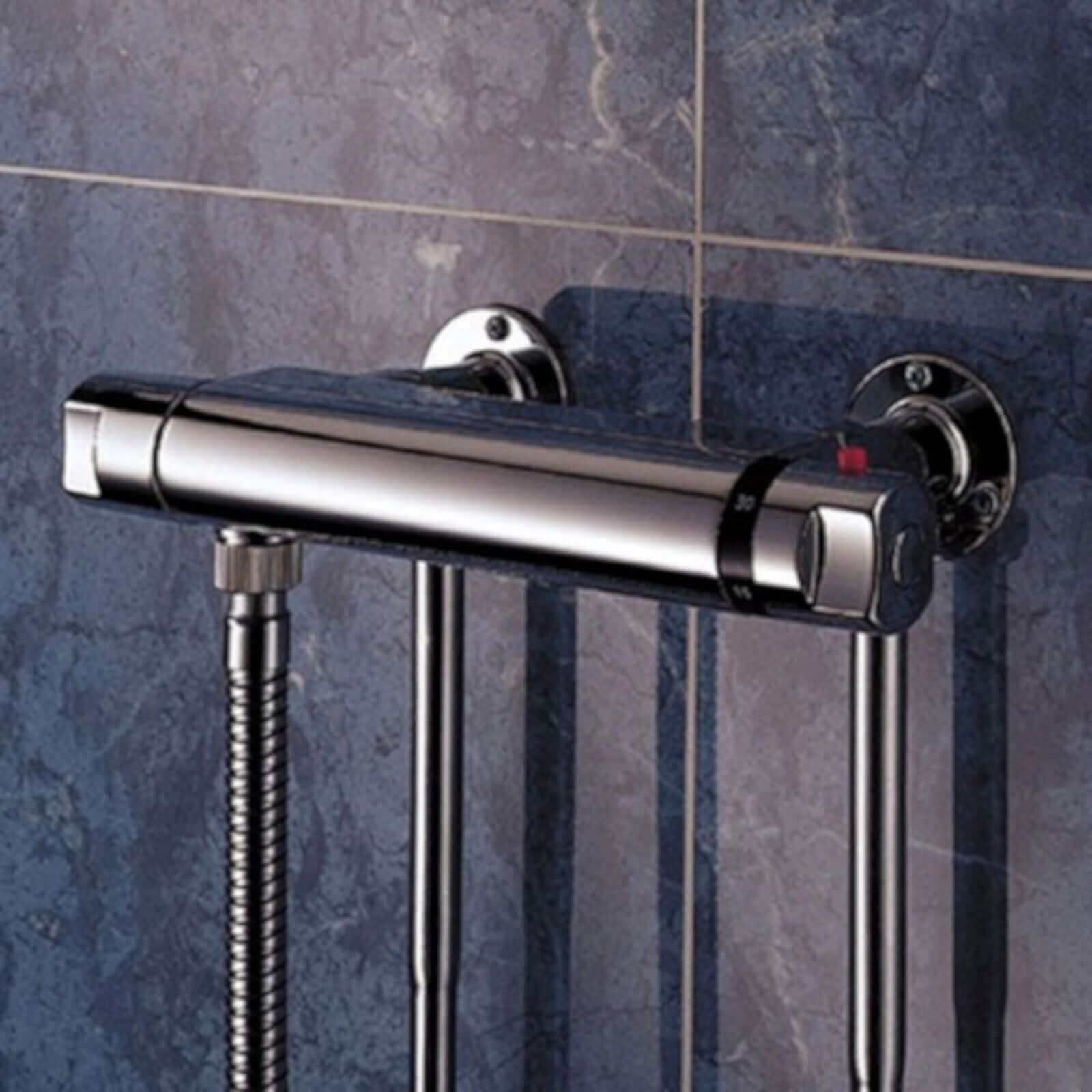 Surface mounted pipework fittings - chrome - Image 2
