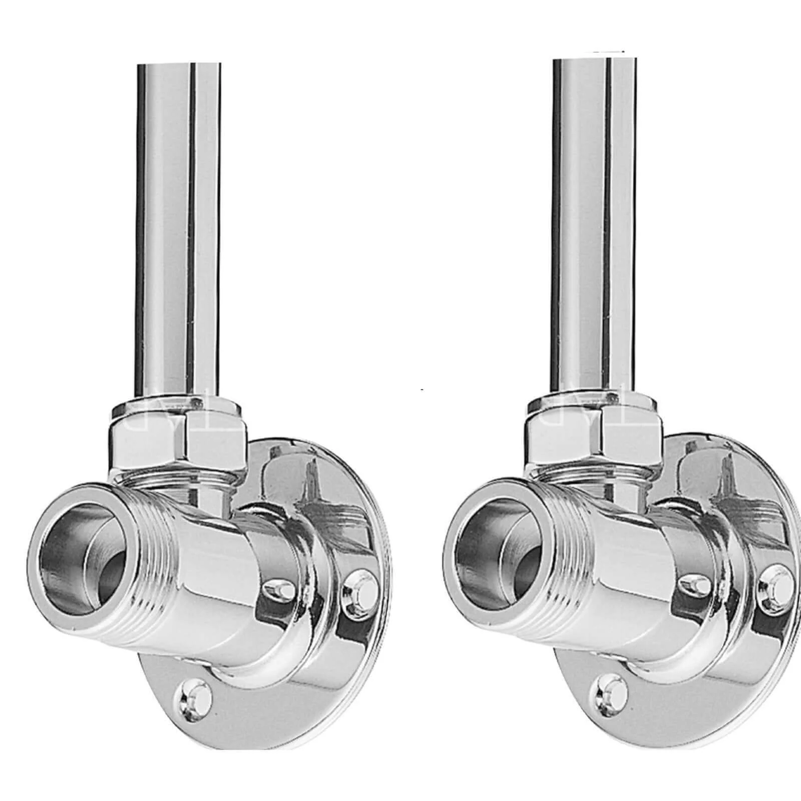 Surface mounted pipework fittings - chrome - Image 4
