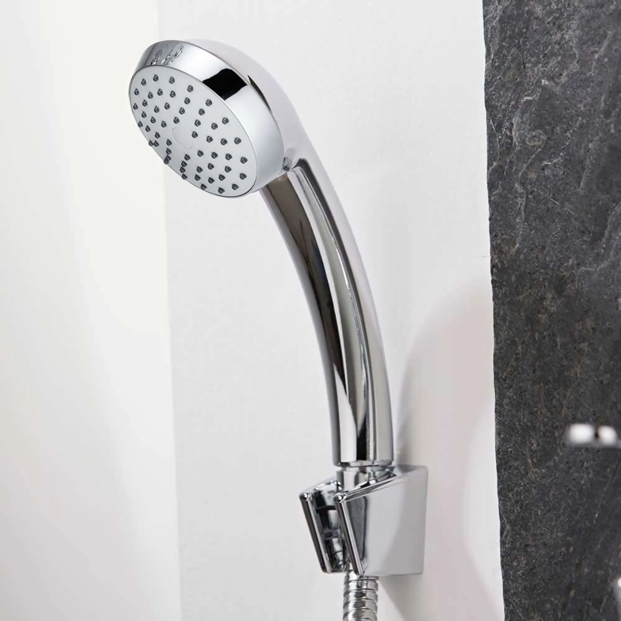 Tate bath shower mixer tap - chrome - Image 4